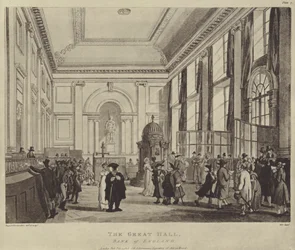 The Pay Hall, Bank of England, 1808